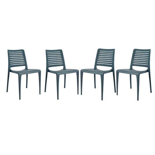 Set of 4 Patio Dining Chair - Commercial grade